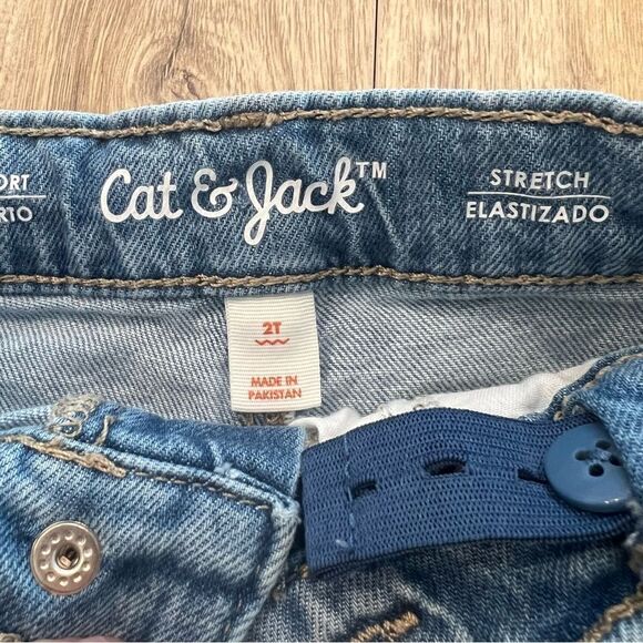Cat & Jack Toddler Girls Denim Shorts Bundle Size 2T - Picture 5 of 15